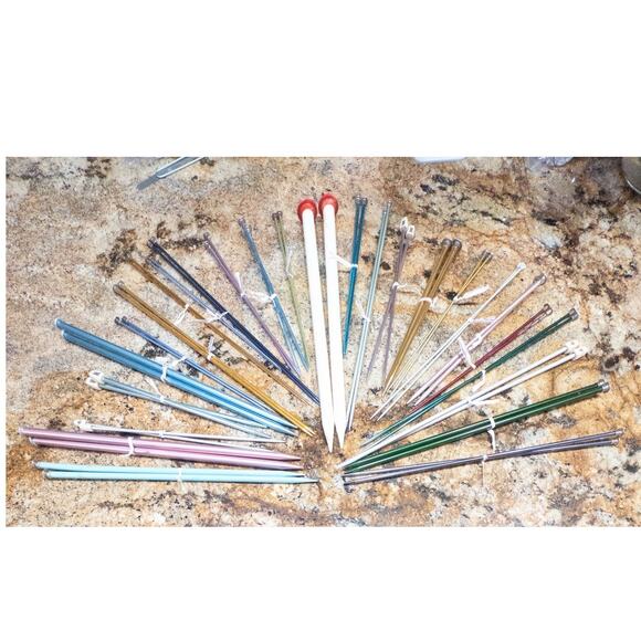 Knitting Needles Supplies Bulk Lot  27 sets Stitch Markers Gauges cable stitch - Picture 2 of 5